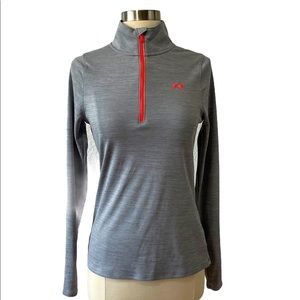 Under Armour Heat Gear Semi-Fitted Zip Up Top XS